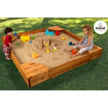 KidKraft Backyard Sandbox - 2 Finishes